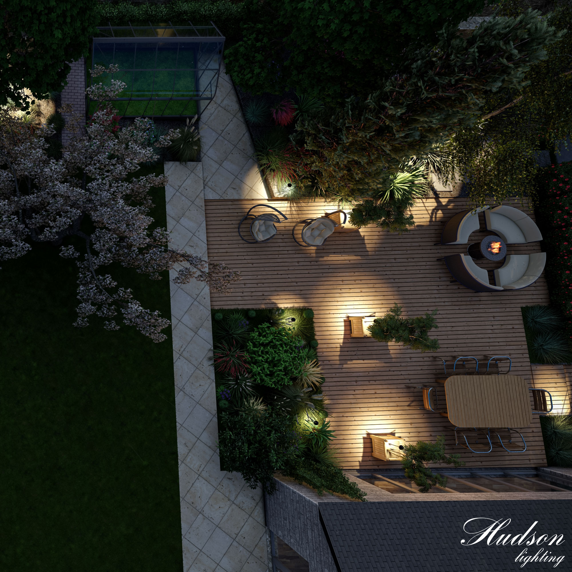 Garden Lighting Design 2