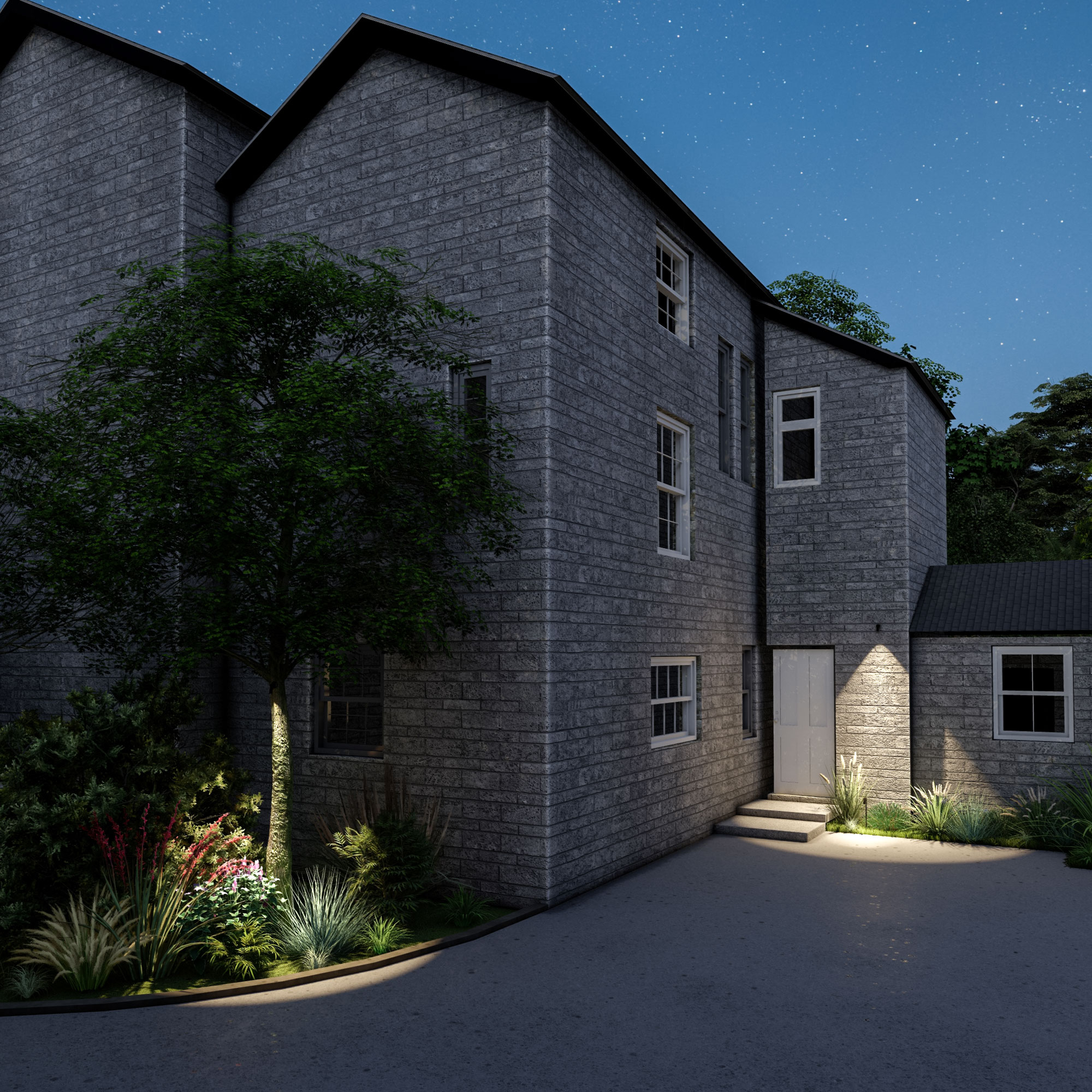 Garden Lighting Design 1