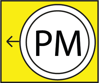 Path marker light symbol